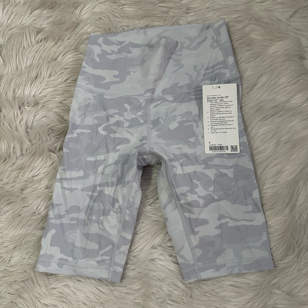 Wunder Under 10” shorts size 6